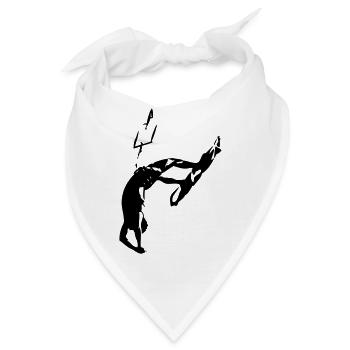 Kiter - Dead Man - Bandana - Weiß - Vorne