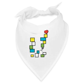 Kuoro Tür Paket - Bandana - Weiß - Vorne