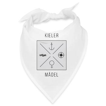 Kieler Maedel - Bandana - Weiß - Vorne