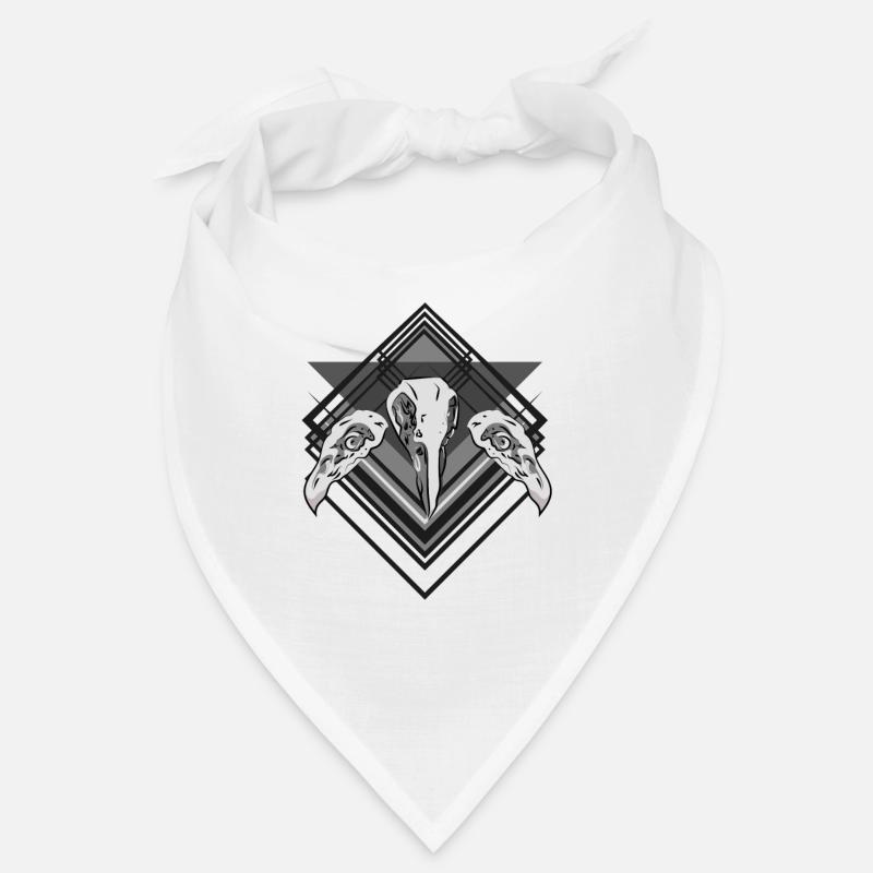 Vogel-Schädel Bandana