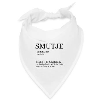 smutje, koch - Bandana - Weiß - Vorne