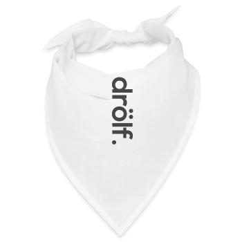 droelf. - Bandana - Weiß - Vorne