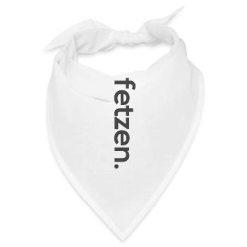fetzen. - Bandana - Weiß - Vorne