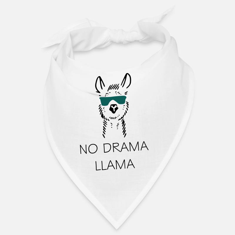 No Drama llama Geschenk Idee Bandana