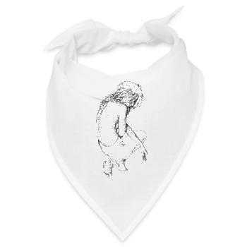 Entspannung - Bandana - Weiß - Vorne