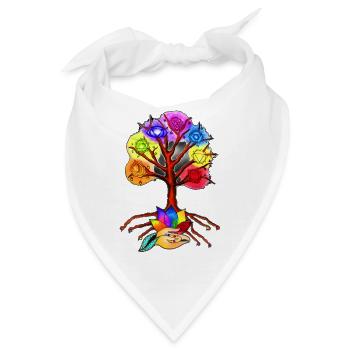 Chakra - Bandana - Weiß - Vorne