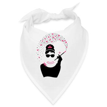 Diamant Girl - Juwelen Prinzessin - Schmuck - Bandana - Weiß - Vorne