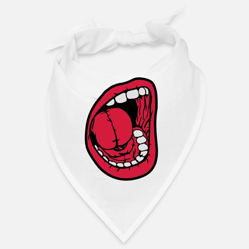 Screaming open mouth Bandana