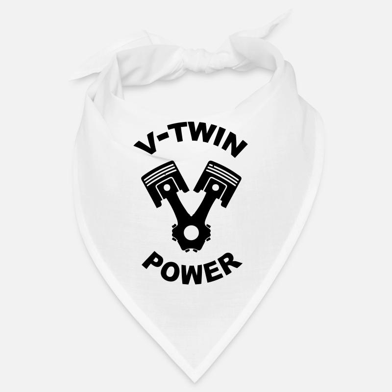 v-twin power vector design Bandana