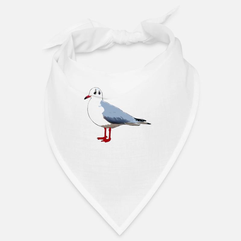 Möwe - Bandana - Weiß