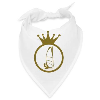 Windsurfen / Windsurfer / Windsurf / Windsurfing - Bandana - Weiß - Vorne