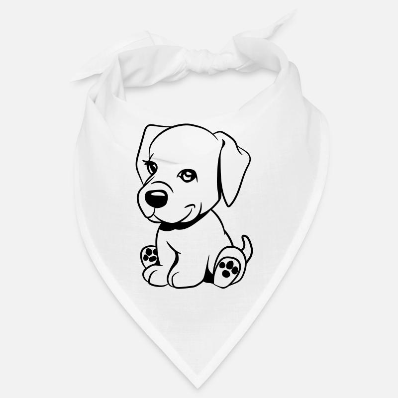 Chien doux bébé mignon Bandana