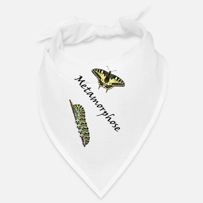 Machaon à la chenille, métamorphose Bandana
