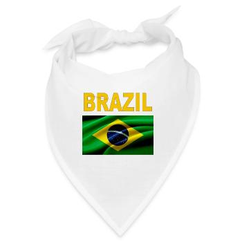 BRASILIEN - Bandana - Weiß - Vorne