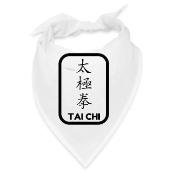 Taijiquan / Tai-Chi Chuan / Tai Chi / Tai-Chi - Bandana - Weiß - Vorne