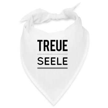 Treue Seele - Bandana - Weiß - Vorne