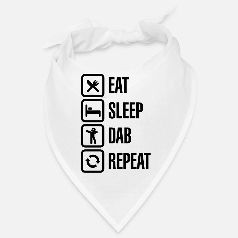 Eat - Sleep - The Dab - Repeat (Dabbing) Bandana
