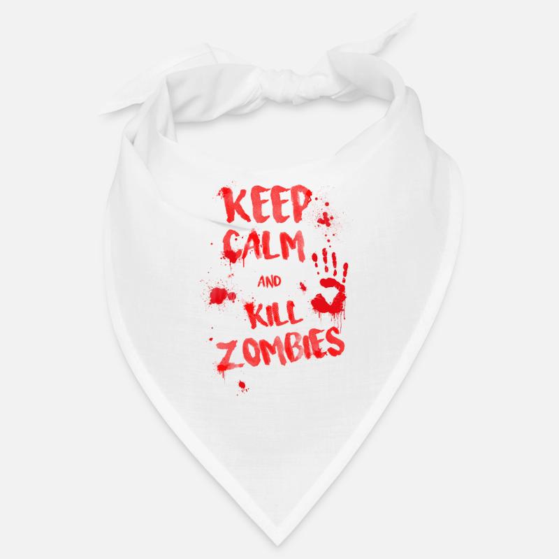 keep calm and kill zombies Bandana