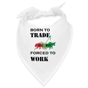 trader Börse - Bandana - Weiß - Vorne