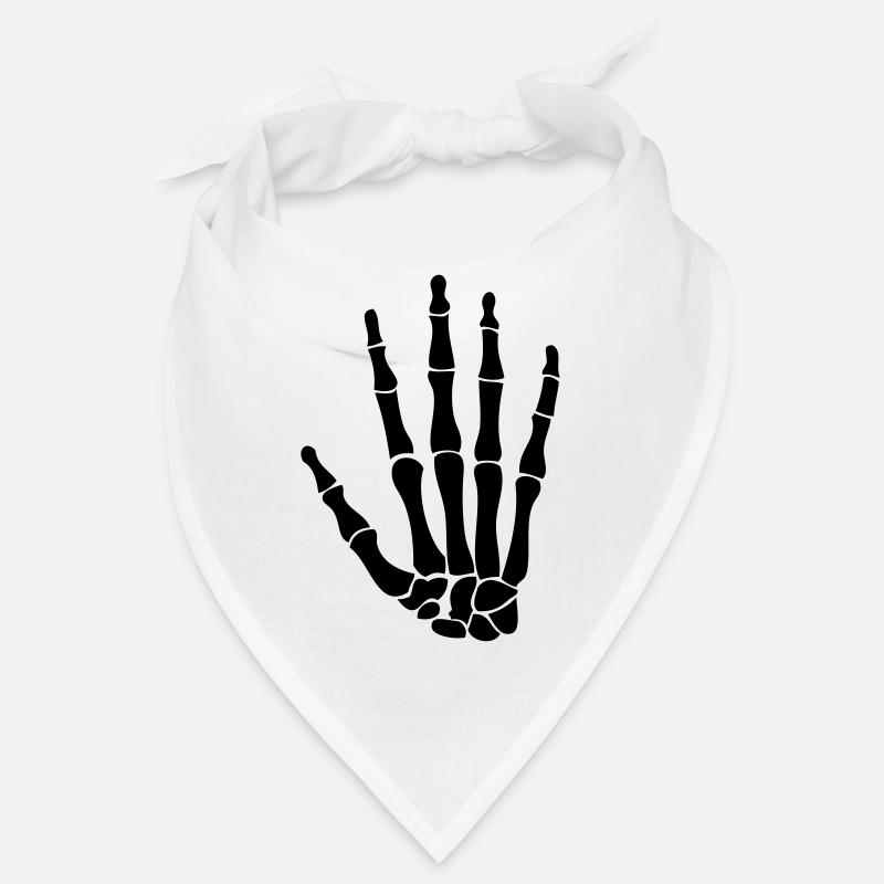 skeleton hand Bandana