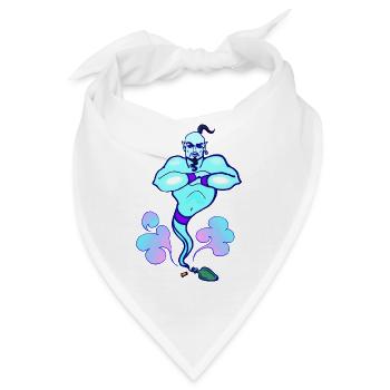 Flaschengeist - Bandana - Weiß - Vorne