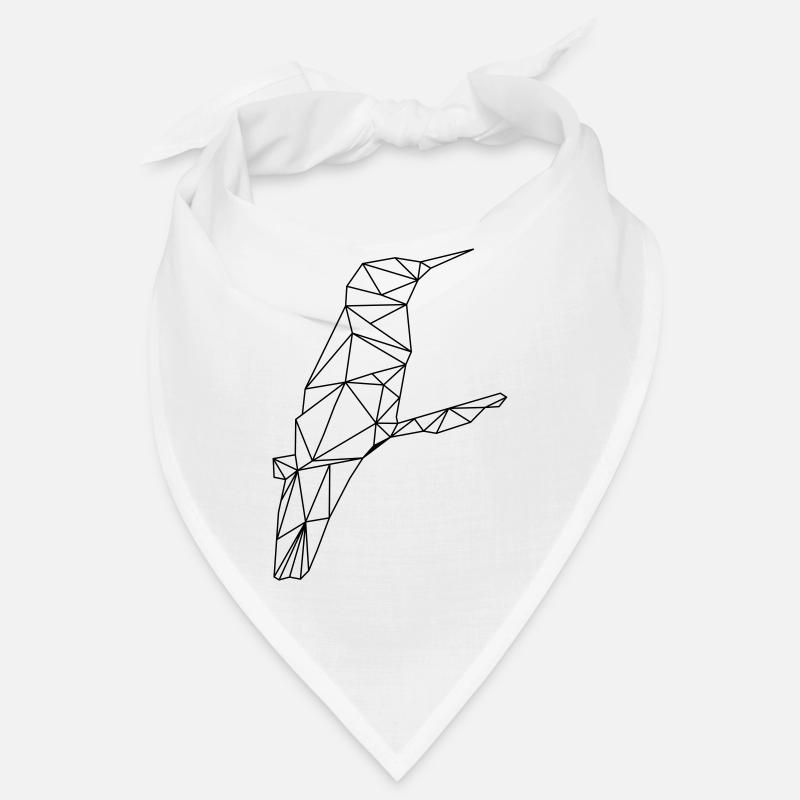 Art Low Poly - Colibri Bandana