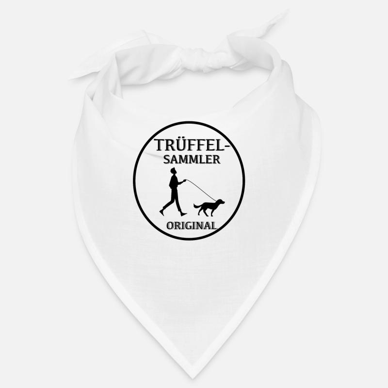 Promenade de chien de cadeau de conception de collectionneur de truffe Bandana