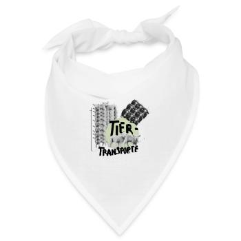 NOAH Tiertransporte - Bandana - Weiß - Vorne