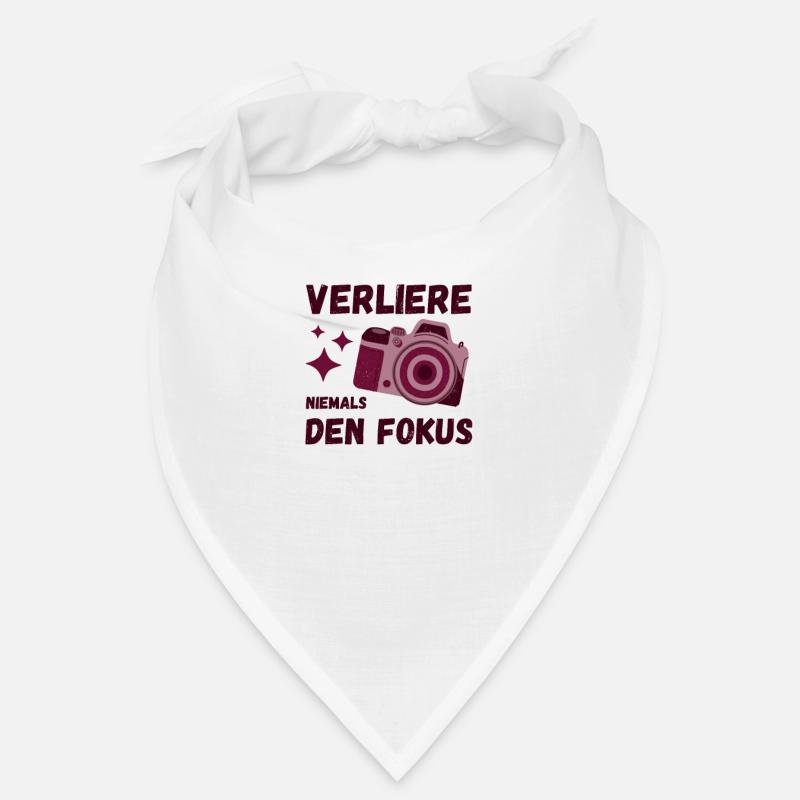 Fotograf Objektiv Spiegelreflex Blende geschenk Bandana