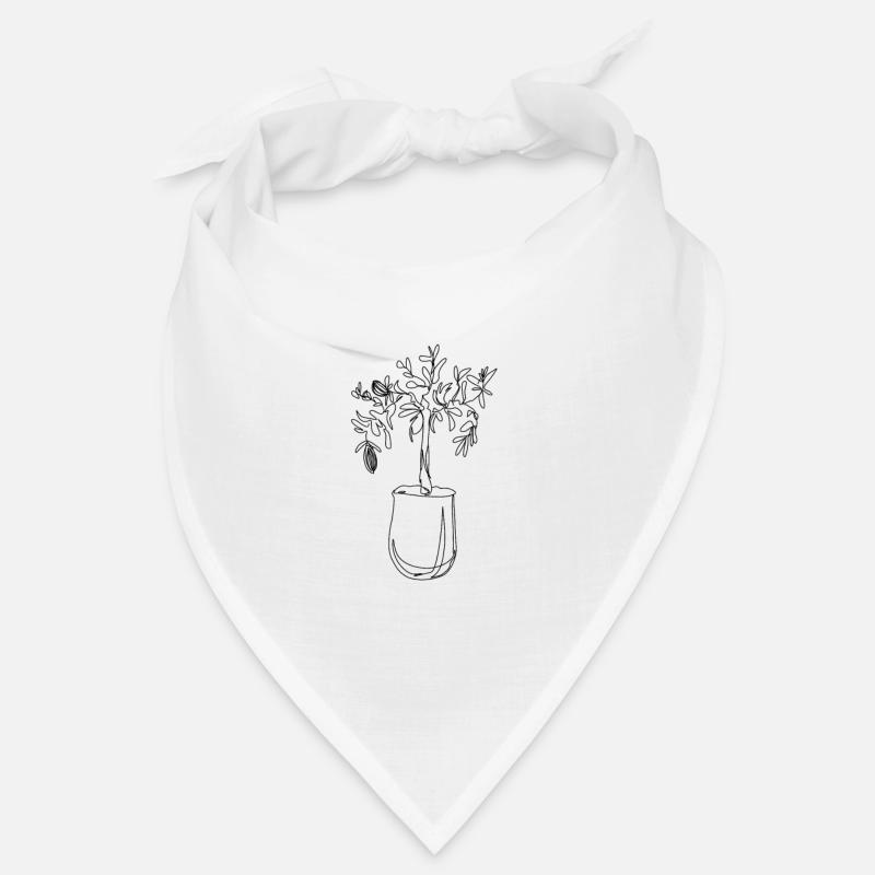 Lemon tree lineart Bandana