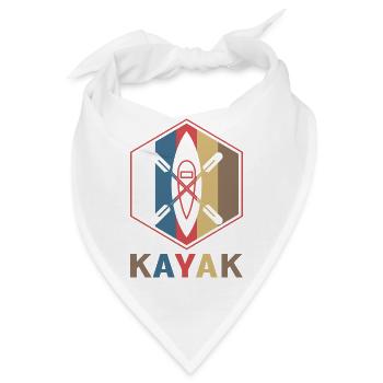 Kajak Kajak Rafting - Bandana - Weiß - Vorne