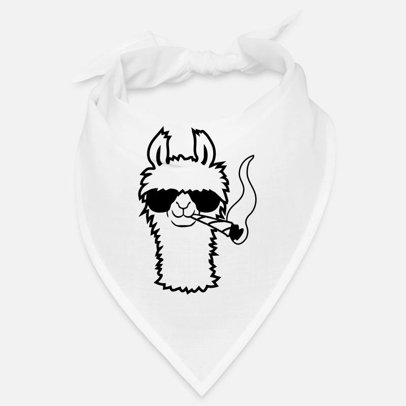 Lama With Joint Bandana