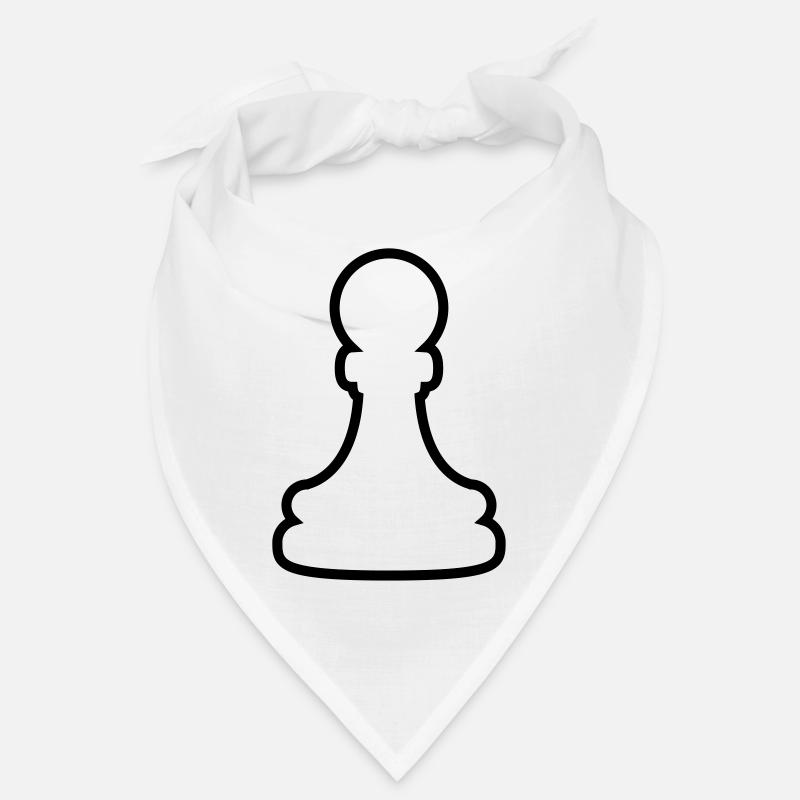 White Bauer Figure Bandana