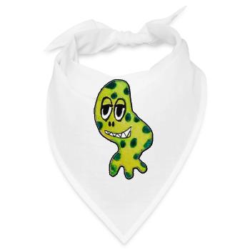 Funky Monster 5 - Bandana - Weiß - Vorne
