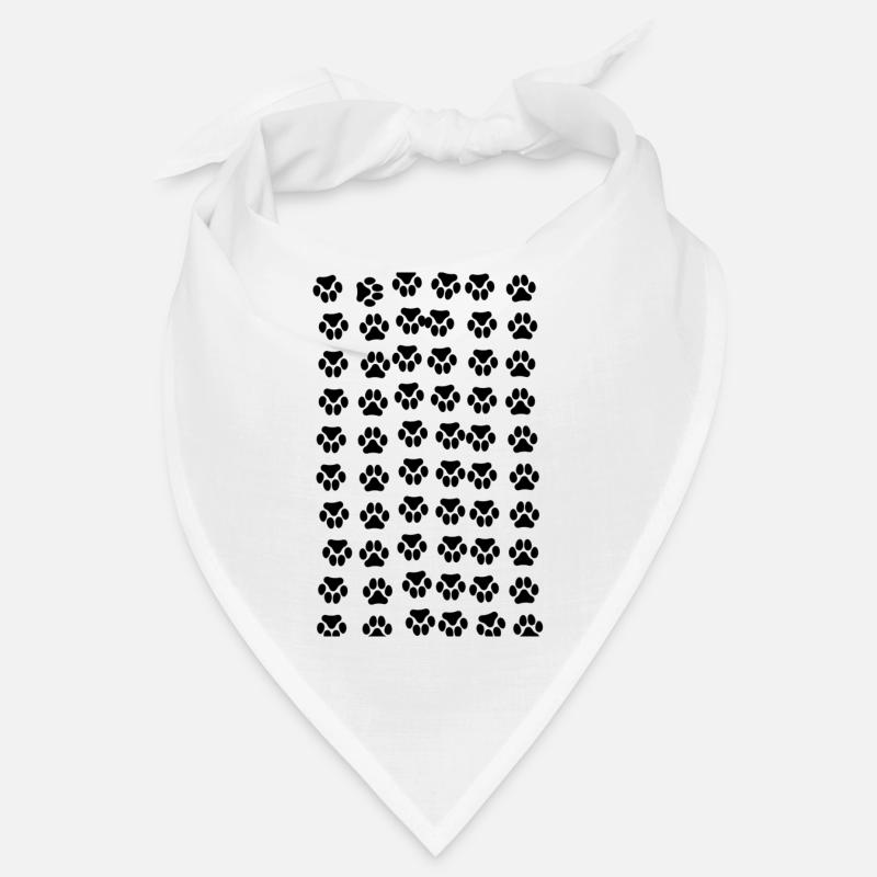 Empreinte des chatons chats chat Bandana