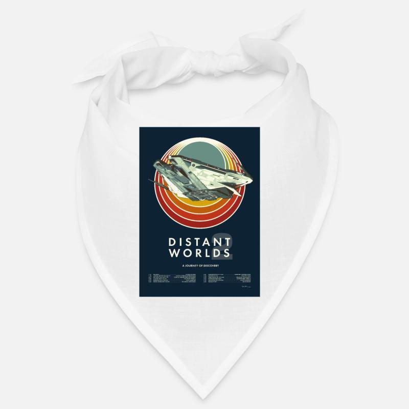 Distant Worlds 2 Roadie - Bandana - blanc