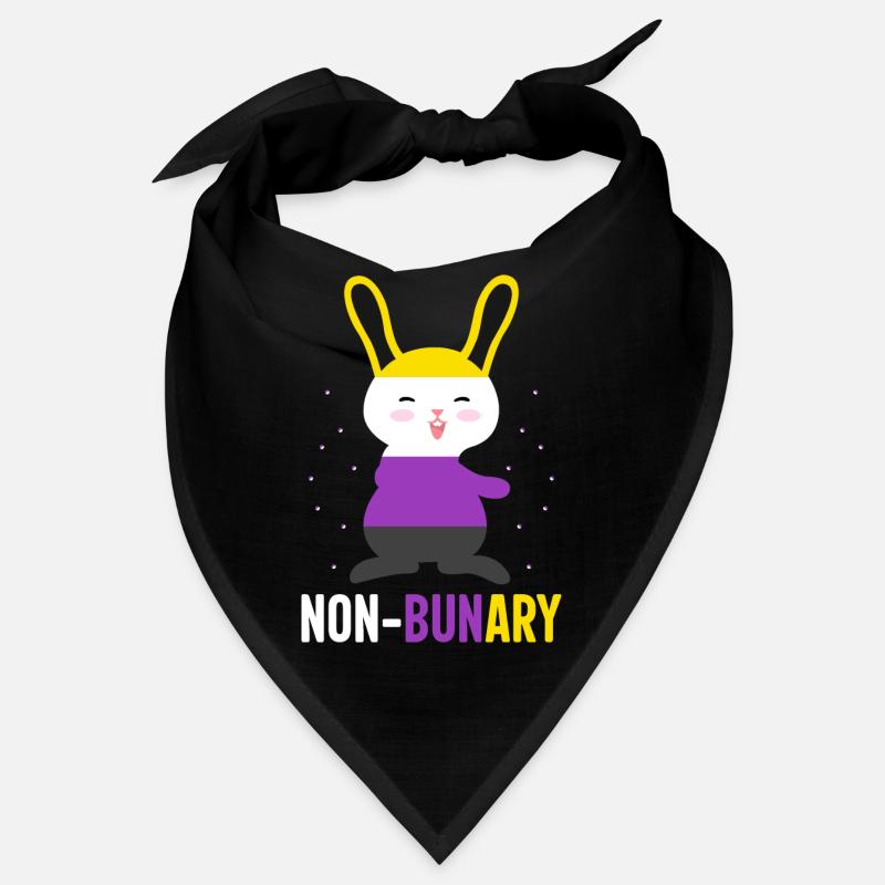 Non-Bunary Non Binary Genderqueer Pride Flag Bandana