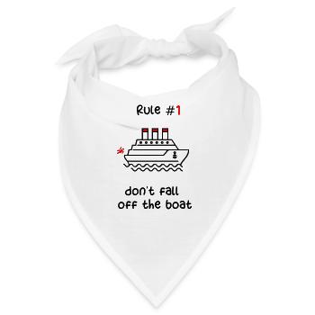 CRUISE SHIP - BLACK RED CRUISE SHIP - Bandana - Weiß - Vorne