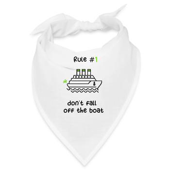 CRUISE SHIP - BLACK GREEN CRUISE SHIP - Bandana - Weiß - Vorne