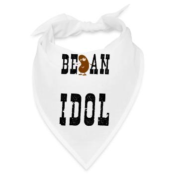 Sei ein Idol - Bandana - Weiß - Vorne