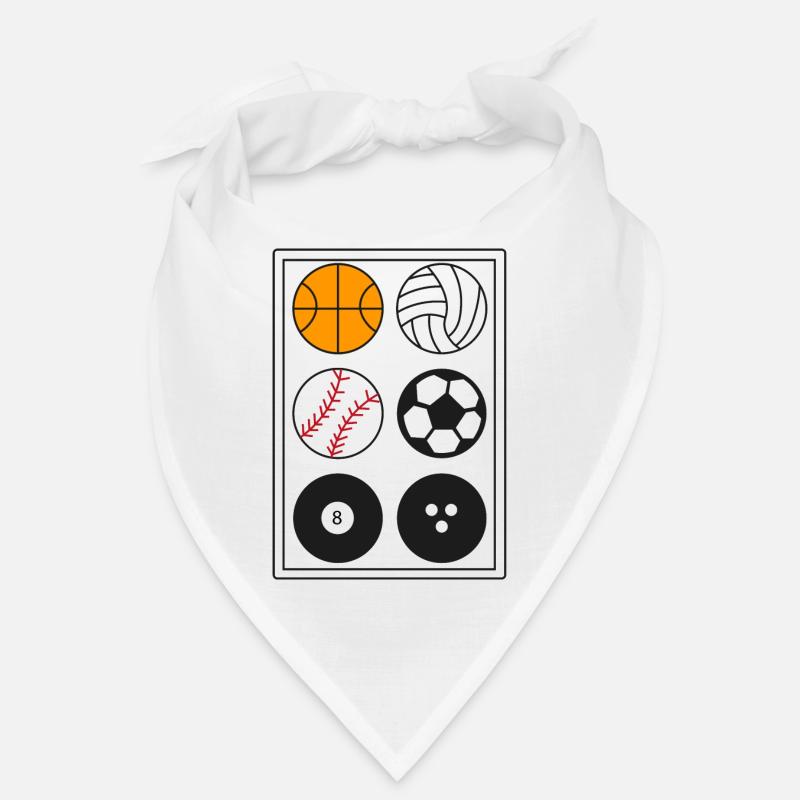 6 Different Types of Balls Bandana