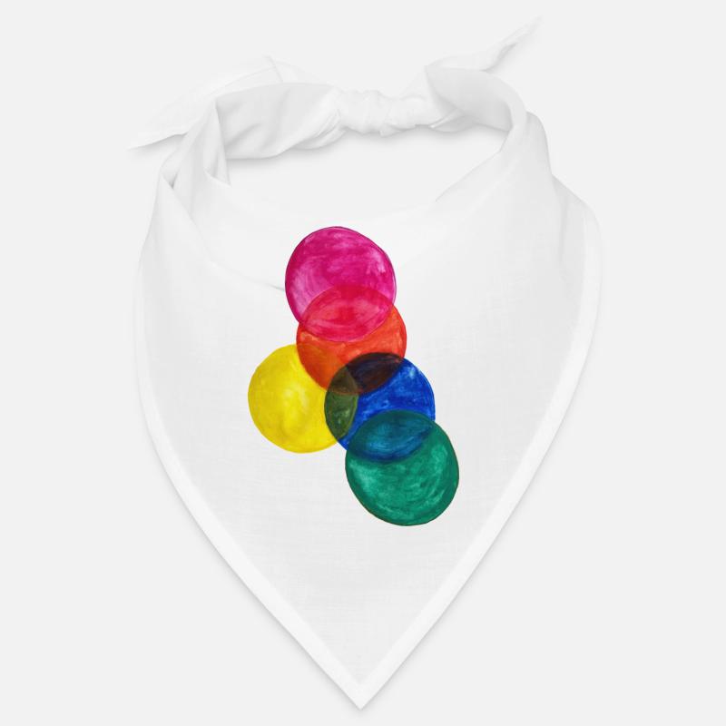 Coloured Circles Bandana