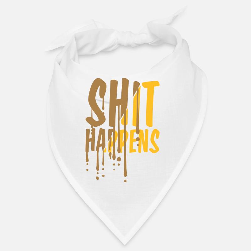 Drops Shit happens Citation Bandana