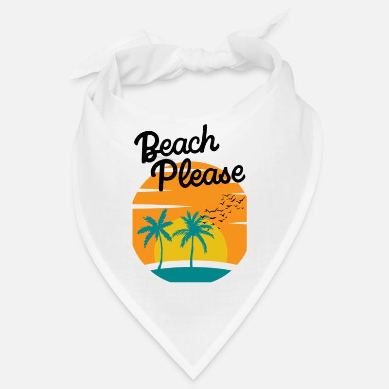 Beach Please - Chemise Palm Sunset Bandana