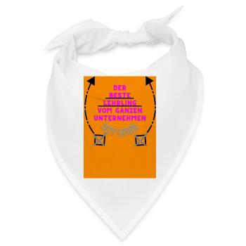Der Beste Lehrling vom Unternehmen - Bandana - Weiß - Vorne