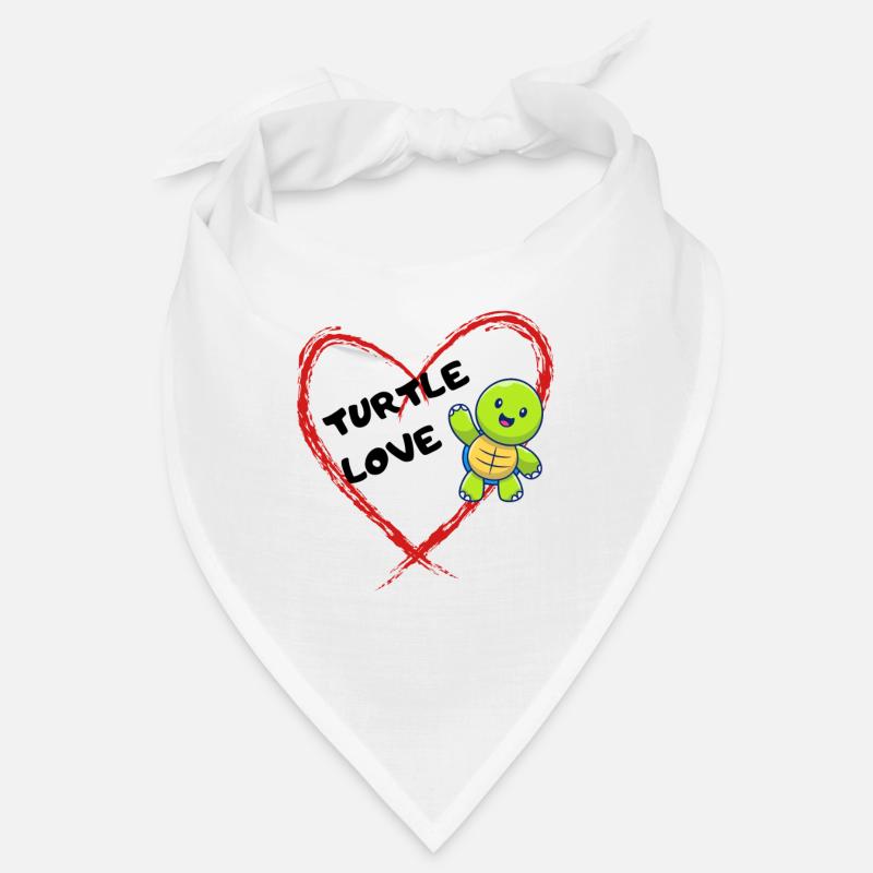 Turtle Pet Lover Idée cadeau Bandana