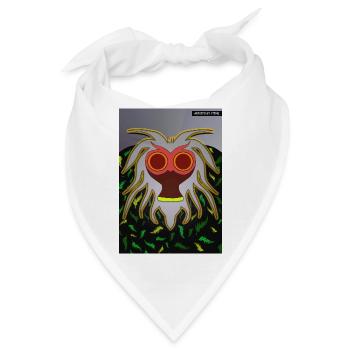 Einzigartiger Charakter Top Novelty artisto von 7TIME - Bandana - Weiß - Vorne