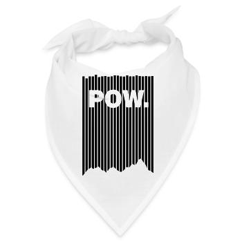 Pulverschnee - Neuschnee - Pow - Powder - Berge - Bandana - Weiß - Vorne