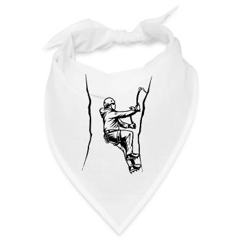 eisklettern eispickel ice-climbing steigeisen - Bandana - Weiß - Vorne