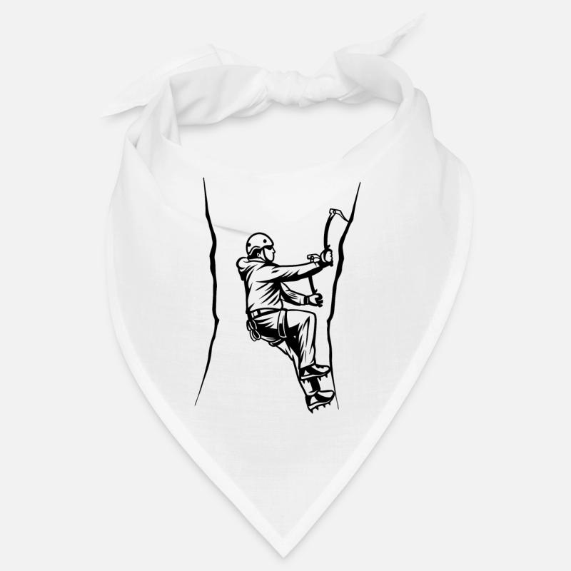 eisklettern eispickel ice-climbing steigeisen Bandana